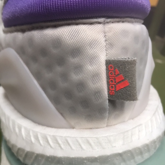 adidas Athletic Shoes - Gray and White - Picture 9 of 10